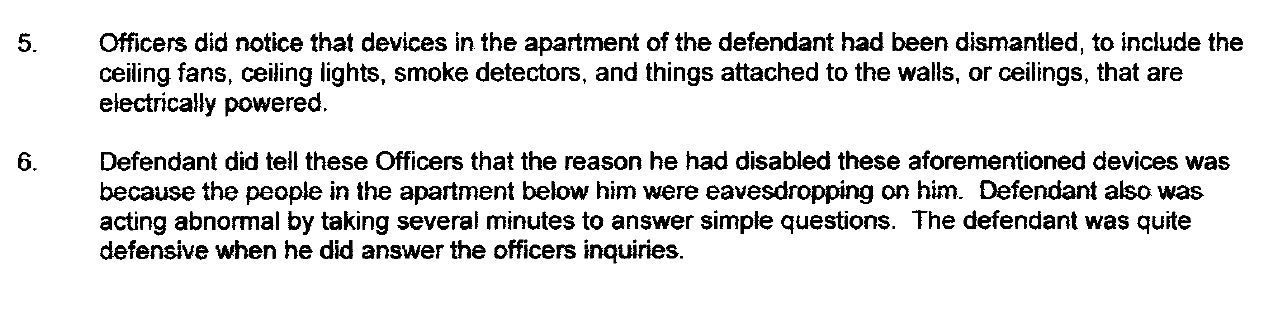 Tong affidavit